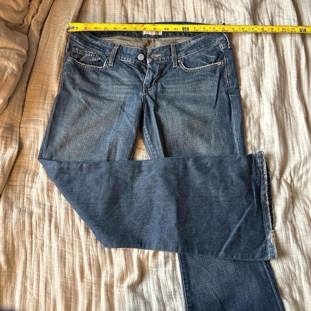 Abercrombie & Fitch Dark Blue Bootcut Jeans